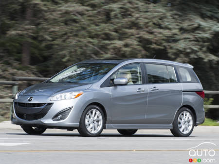 Confirmé : la Mazda5, le Volkswagen Touareg et l'INFINITI QX70 nous quittent!