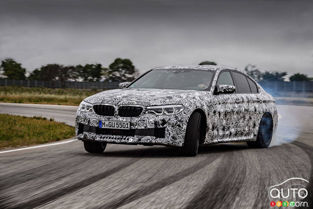 Vue rapide sur la nouvelle BMW M5 2018