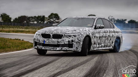 Vue rapide sur la nouvelle BMW M5 2018