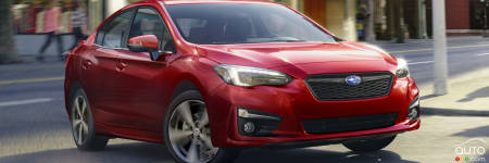 Subaru Impreza 2018 : même recette, mêmes prix
