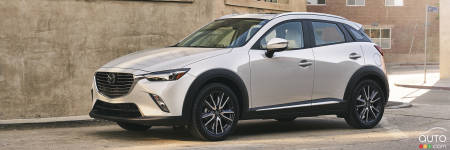 Le Mazda CX-3 2018 ajoute une boîte manuelle et descend sous les 20 000 $