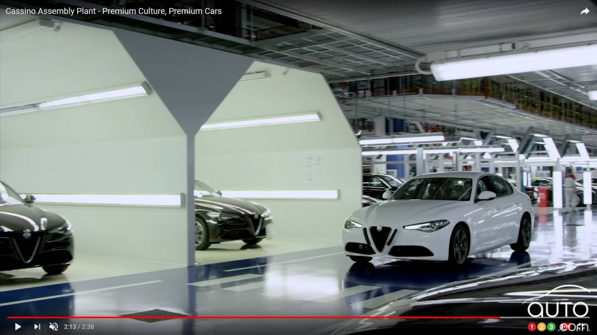 Découvrez Alfa Romeo de l’intérieur; visite de l’usine des Giulia et Stelvio