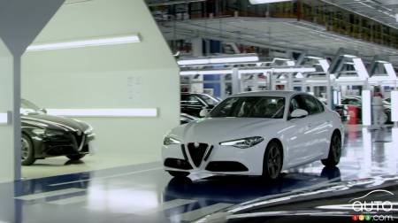 Découvrez Alfa Romeo de l’intérieur; visite de l’usine des Giulia et Stelvio