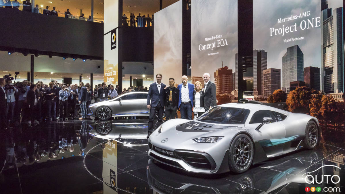 Francfort 2017 : Mercedes et AMG en mettent plein la vue avec leurs concepts