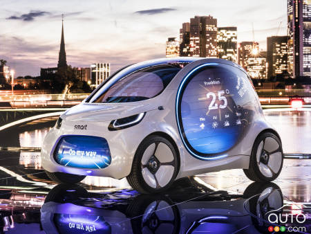 Frankfurt 2017: An Electric, Self-Driving Smart Solution