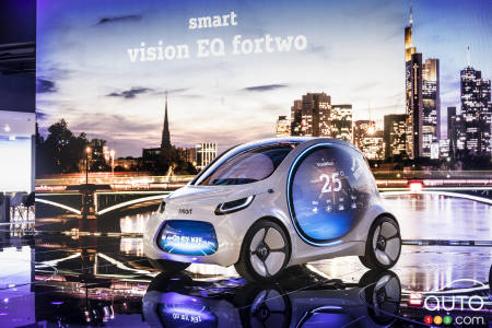 Frankfurt 2017: An Electric, Self-Driving Smart Solution