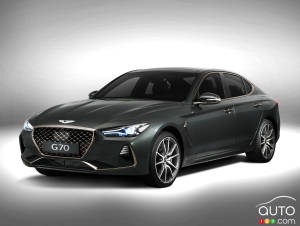 New Genesis G70 Unveiled in Seoul; Auto123.com Was There for it!