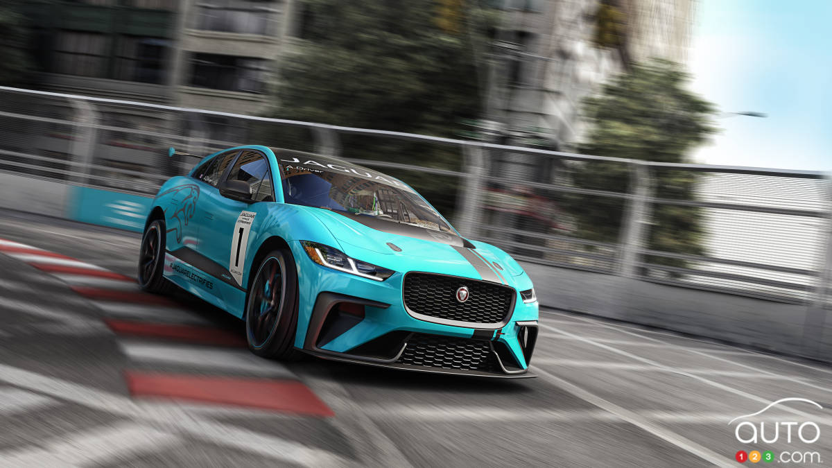 Jaguar Launches Race Series for Production-Based Electric Cars