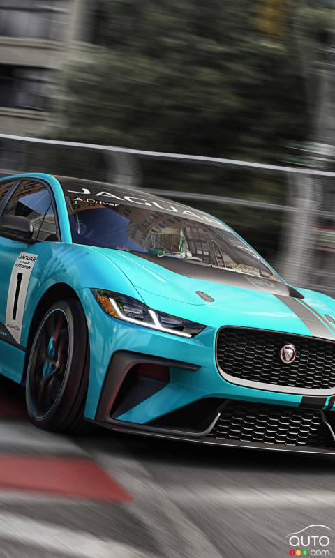 Jaguar Launches Race Series for Production-Based Electric Cars