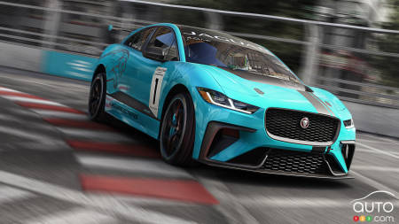 Jaguar Launches Race Series for Production-Based Electric Cars