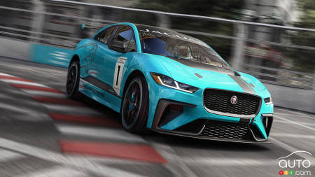 Jaguar lance une série de course pour voitures électriques de production