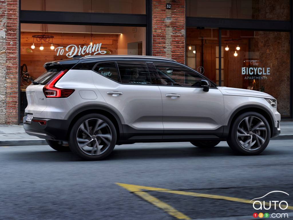 The all-new Volvo XC40 will arrive in Canada next spring