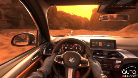 Take a Virtual 360° Road Test of the BMW X3… on Mars!