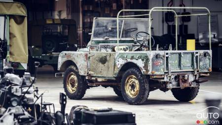 Land Rover Marks 70th Anniversary with Restoration of Classic 4x4