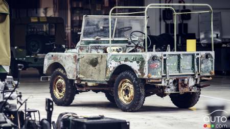 Land Rover fêtera ses 70 ans en restaurant un classique