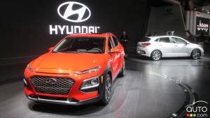 Montréal 2018 : Hyundai Kona, Accent 5 portes… et un service de dépannage pour voitures électriques