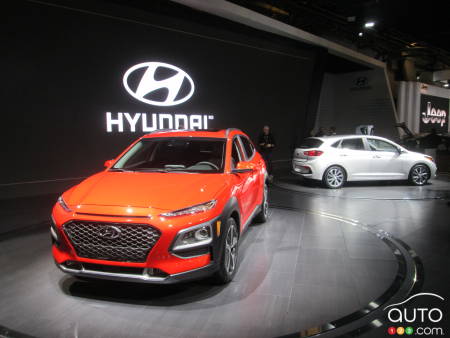 Montréal 2018 : Hyundai Kona, Accent 5 portes… et un service de dépannage pour voitures électriques