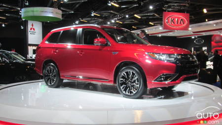 Montréal 2018 : le Mitsubishi Outlander PHEV est ici pour rester, cette fois