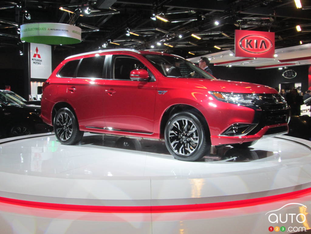 Le nouveau Mitsubishi Outlander PHEV 2018