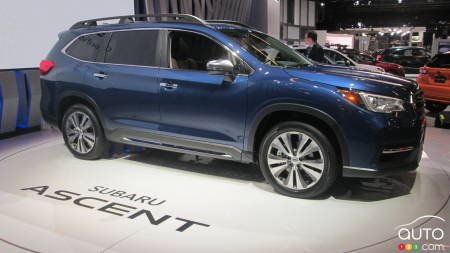 Montréal 2018 : le Subaru Ascent vient reconquérir une clientèle perdue