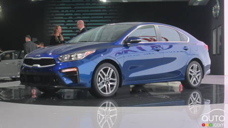 Montréal 2018 : un peu plus de détails sur la nouvelle Kia Forte 2019