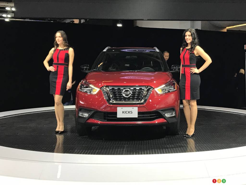 The all-new 2018 Nissan Kicks made its Canadian debut