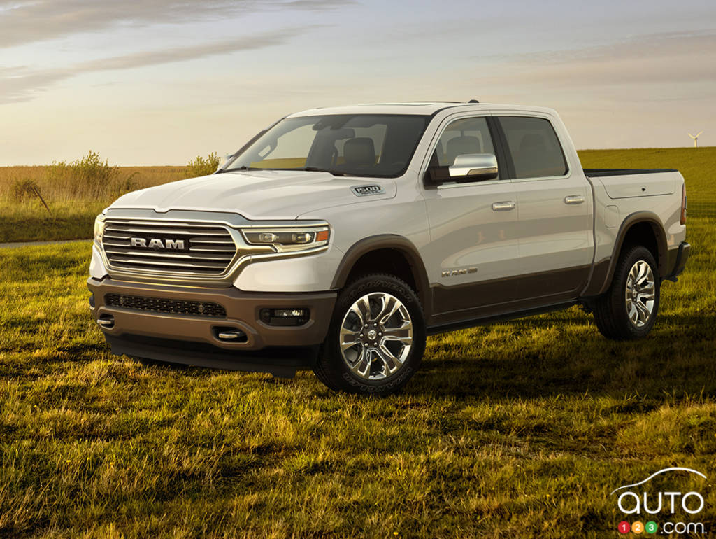The new 2019 Ram 1500 Laramie Longhorn