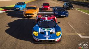 Voyez 8 bolides Ford Performance réunis et poussés à la limite sur la piste