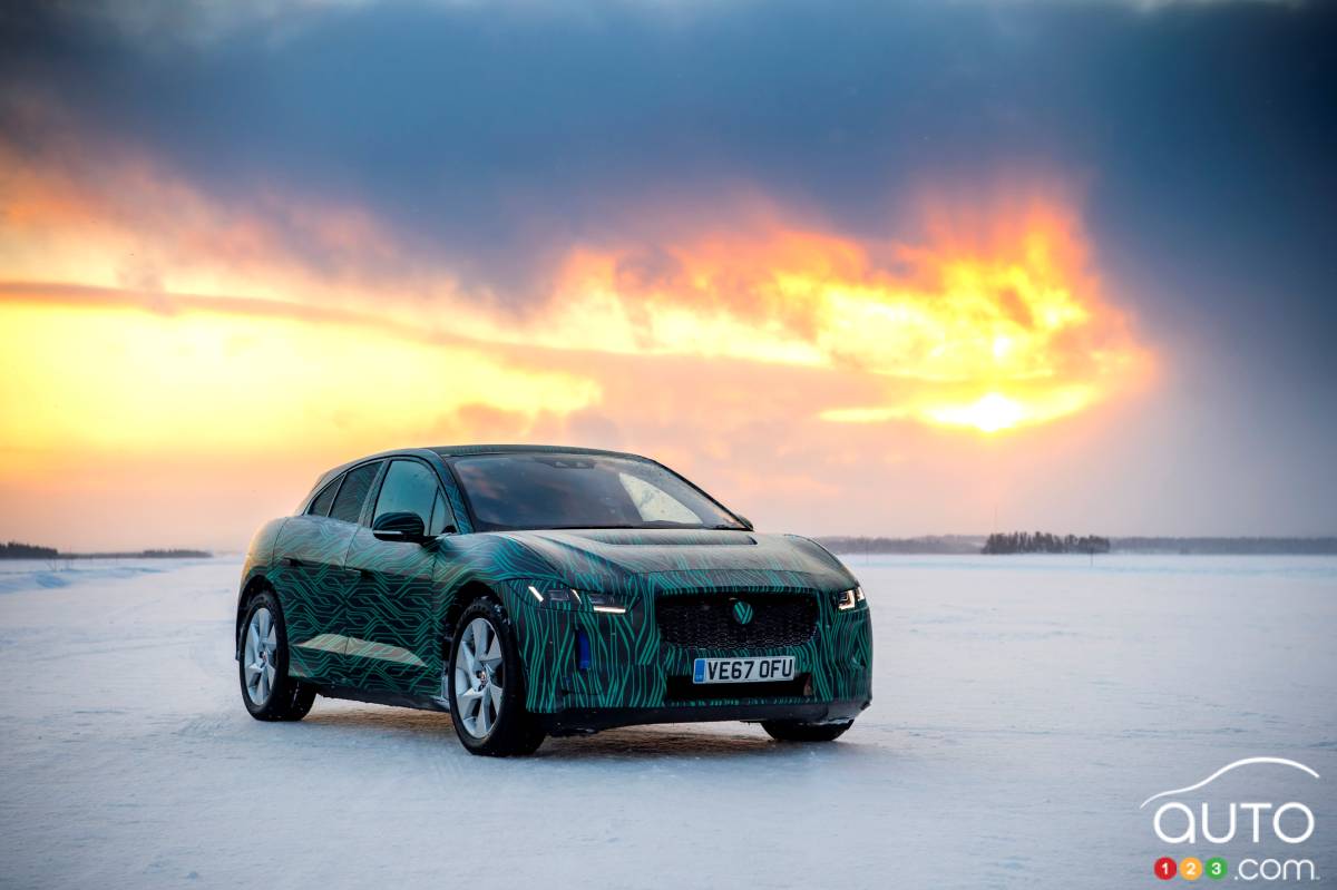 All-Electric Jaguar I-PACE’s Cold-Weather Tests Bode Well for Canada
