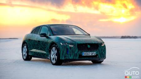 All-Electric Jaguar I-PACE’s Cold-Weather Tests Bode Well for Canada