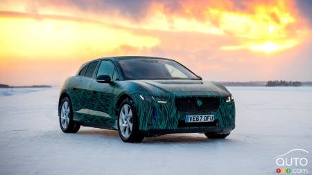 Le Jaguar I-PACE électrique passe le test du froid; de bon augure pour le Canada