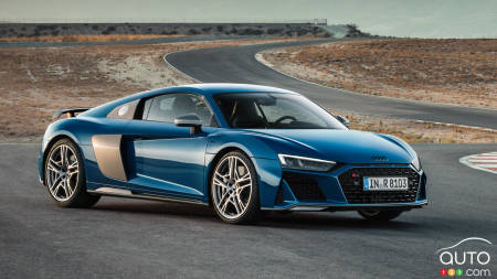 New look, more power for the 2019 Audi R8