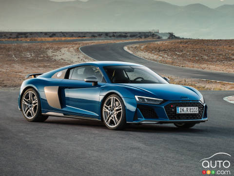 New look, more power for the 2019 Audi R8