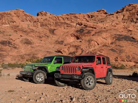 Jeep Wrangler Rubicon, Grand Cherokee in the Valley of Fire | Car Reviews |  Auto123