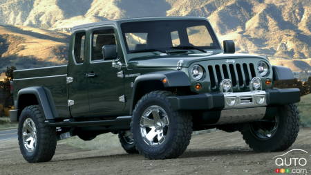 La camionnette Jeep adopterait finalement le nom Gladiator, et non le Scrambler