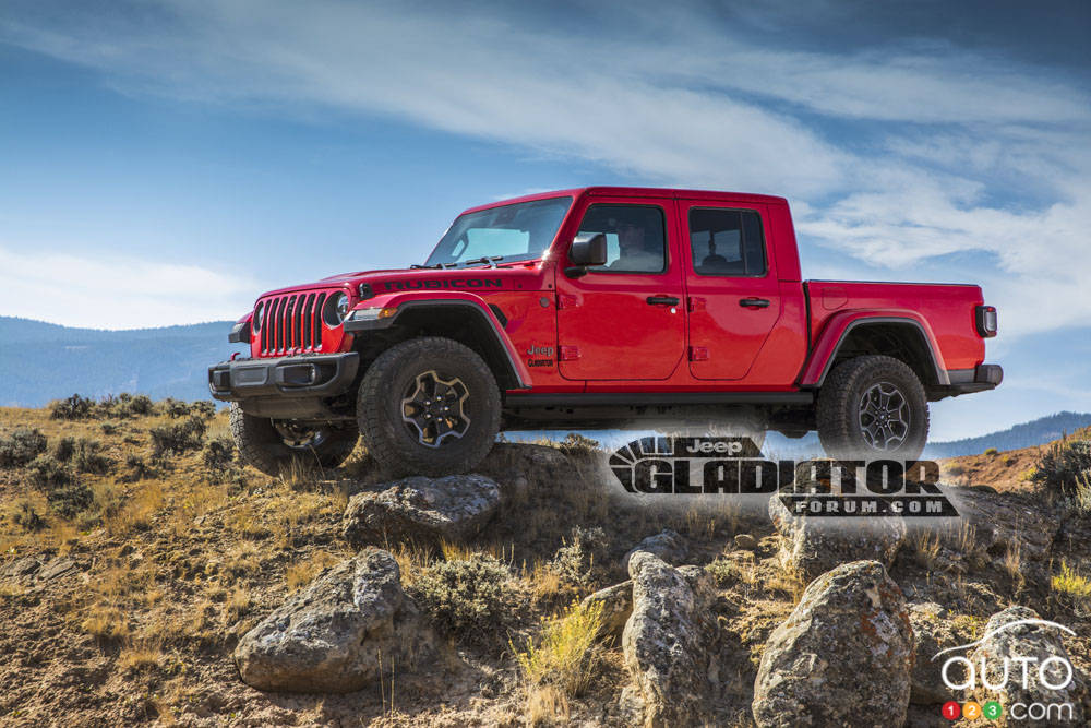 Des images du Jeep Gladiator font surface | Actualités automobile | Auto123