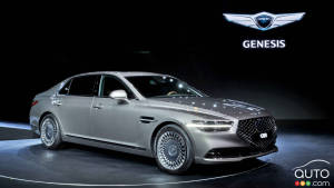 Revised 2020 Genesis G90 sedan unveiled, revealing big design changes