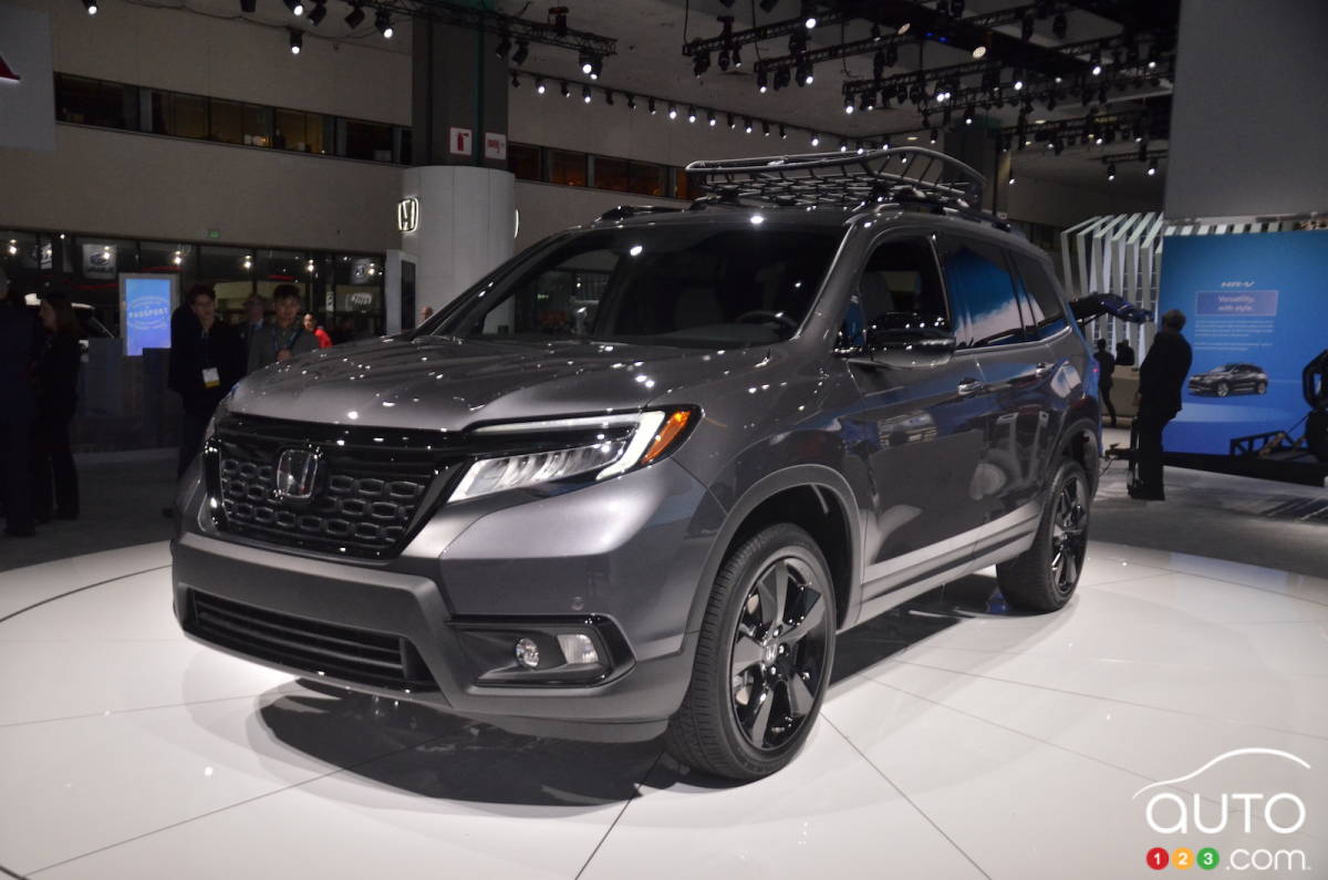 Los Angeles 2018: 2019 Honda Passport gets stamped