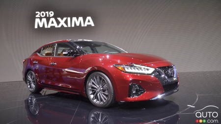 Los Angeles 2018: 2019 Nissan Maxima gets update