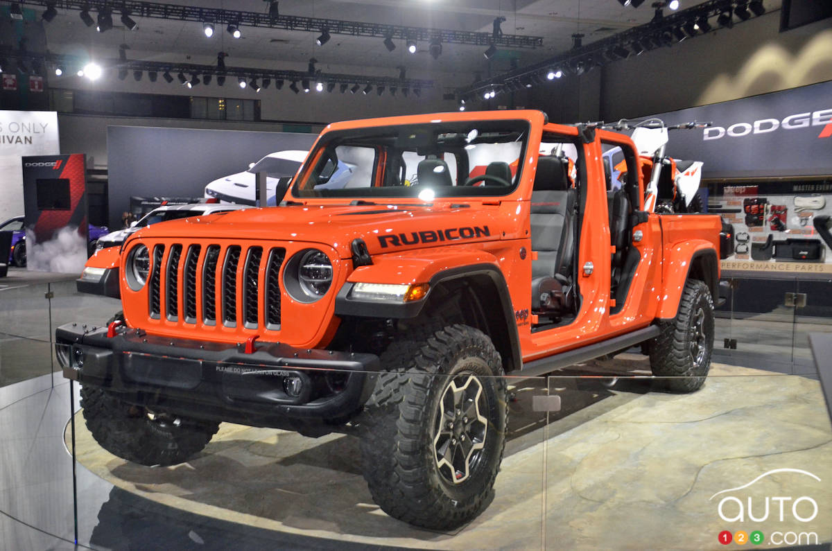 Déjà 20 accessoires Mopar pour le Jeep Gladiator