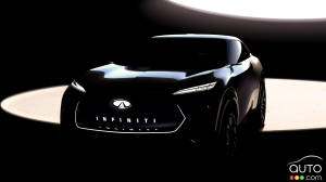 INFINITI Gives First Look at its Electric SUV Ahead of Detroit Launch