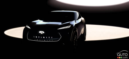 INFINITI Gives First Look at its Electric SUV Ahead of Detroit Launch