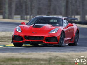 À bord de la Corvette ZR1 2019 pour son record de piste