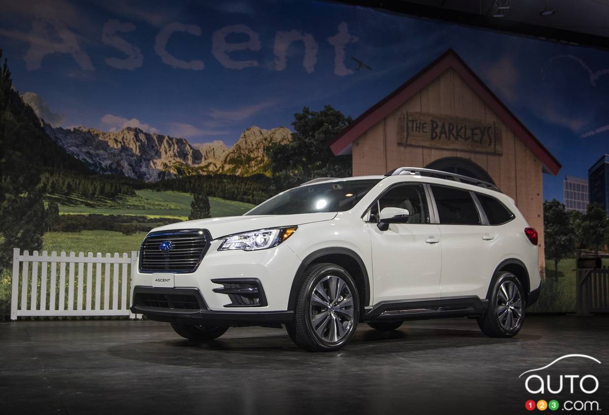 Toronto 2018 : le Subaru Ascent 2019 réapparaît et on sait son prix