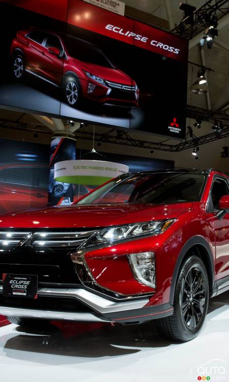 Toronto 2018: The new Mitsubishi Eclipse Cross Debuts