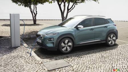 Le Hyundai Kona Électrique s’en vient aussi; voici un aperçu