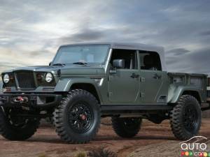Jeep Wrangler Pickup Headed for Production