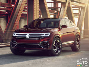 New York 2018 : 2 Prototypes de VW, la Atlas Cross Sport Concept et le Tanoak