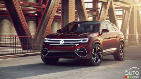 New York 2018 : 2 VW Concepts, the Atlas Cross Sport Concept and the Tanoak
