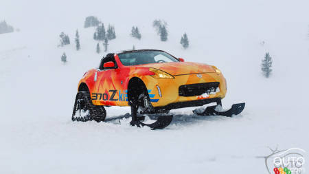 Nissan 370Zki et Rogue Warrior, pour s’amuser dans la neige !